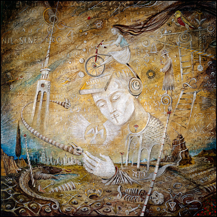 Additional Kafanov artwork exploring the Machina themes